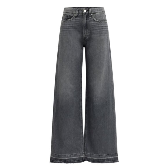 Hudson Jeans Denim - NWT Hudson Jodie High-Rise Loose Wide Leg Jean in Destructed Black